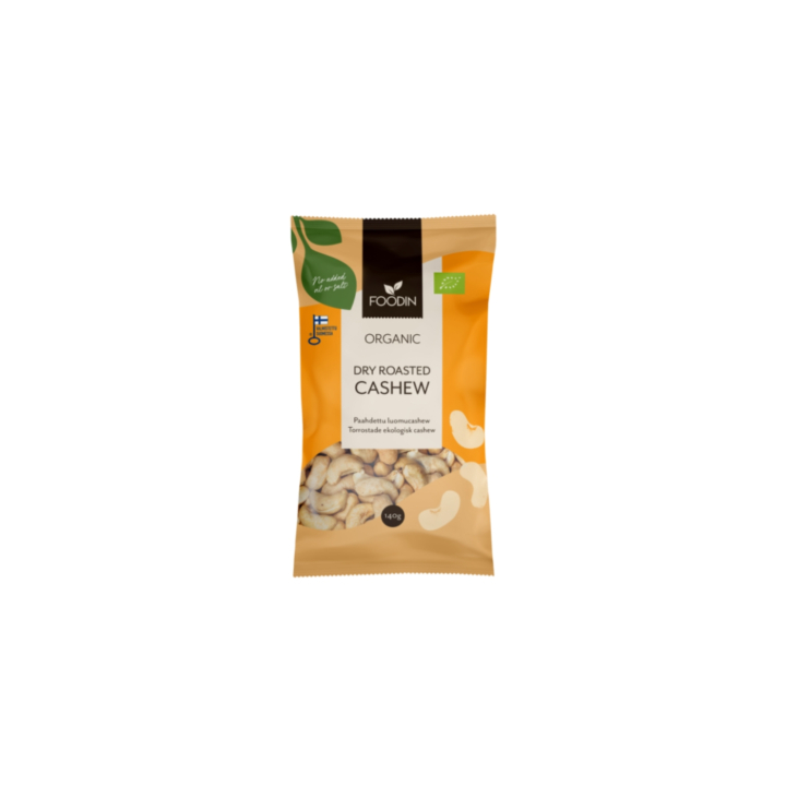 Cashewnötter Torrostade EKO 140g i gruppen Råvaror & Dryck / Godis & Choklad / Snacks hos Rawfoodshop Scandinavia AB (6430048233810)