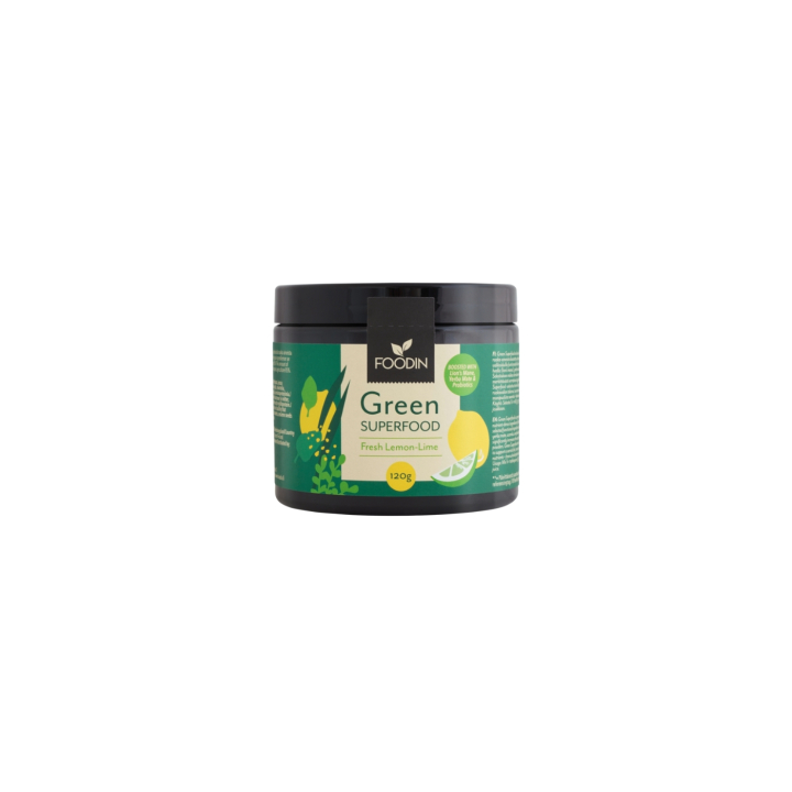 Green Superfood Fresh Lemon-Lime 120g i gruppen Råvaror & Dryck / Hälsokost / Gröna pulver hos Rawfoodshop Scandinavia AB (6430048235036)
