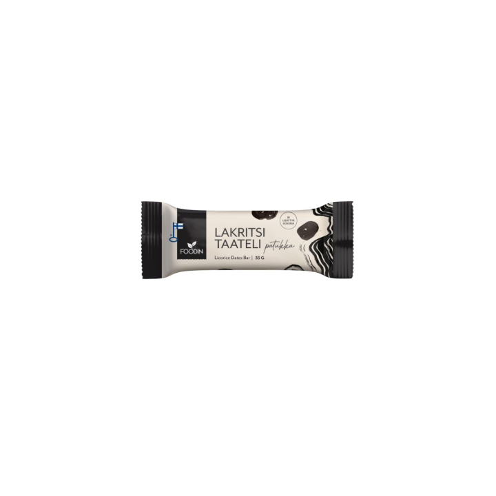 Dadel Bar Lakrits 35g i gruppen Råvaror & Dryck / Godis & Choklad / Choklad & Bars hos Rawfoodshop Scandinavia AB (6430048237801)