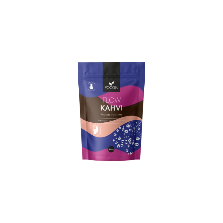 Flow Kaffe 200g i gruppen Råvaror & Dryck / Drycker / Kaffe hos Rawfoodshop Scandinavia AB (6430055218398)