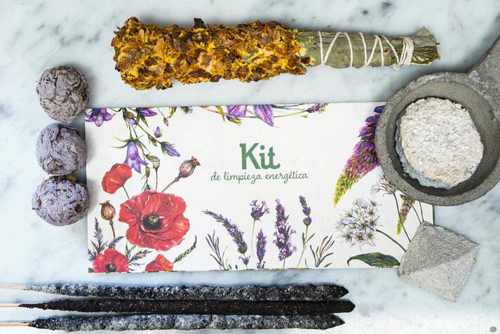 Energy Cleansing Ritual Kit i gruppen Hem & Själ / Stämning & doft / Rökelse hos Rawfoodshop Scandinavia AB (66-01)