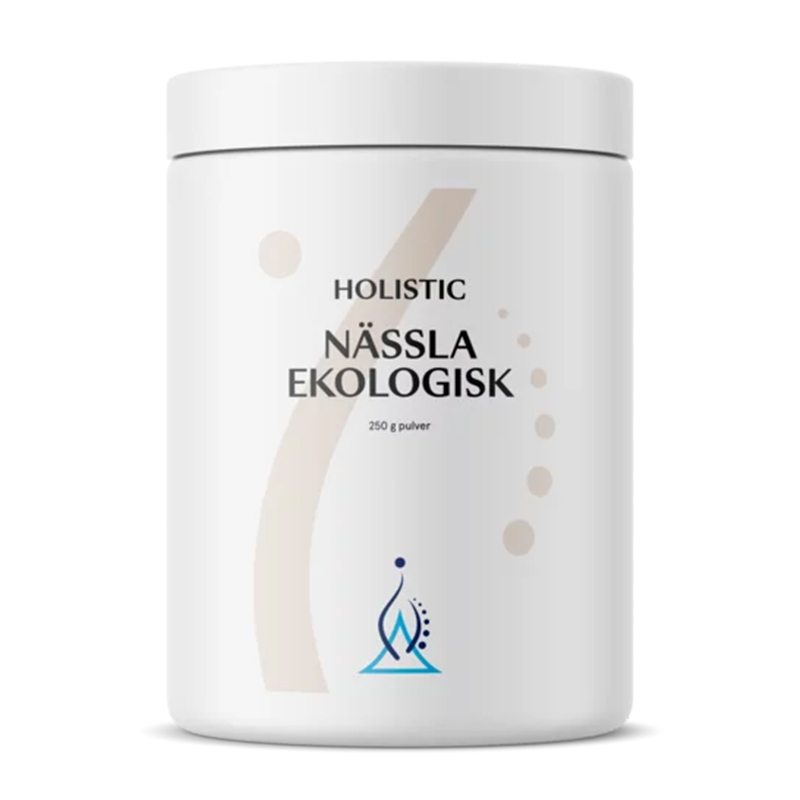 Holistic Nässla EKO 250g i gruppen Råvaror & Dryck / Hälsokost / Gröna pulver hos Rawfoodshop Scandinavia AB (66020)