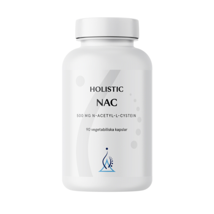 Holistic NAC 90kaps i gruppen Kosttillskott / Proteiner & Aminosyror / Aminosyror hos Rawfoodshop Scandinavia AB (66060)