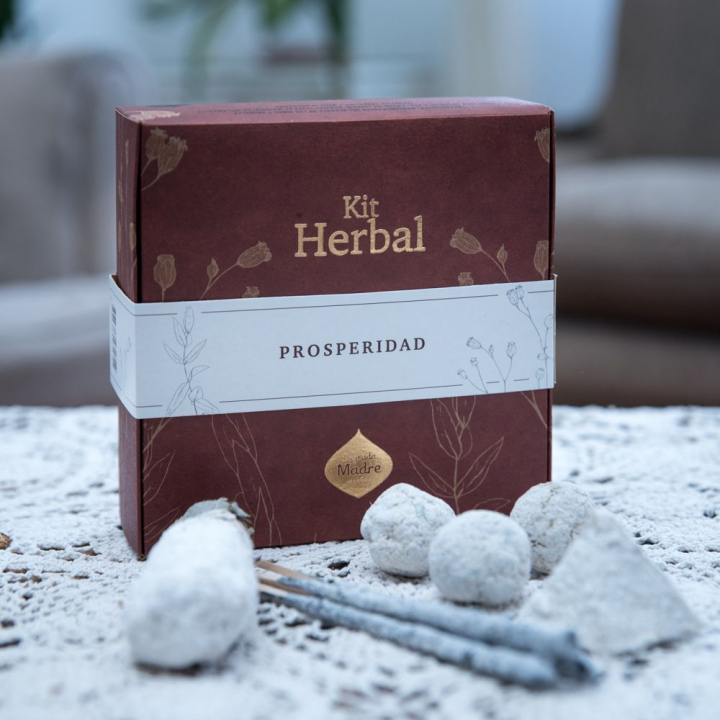 Herbal Prosperity Kit i gruppen Hem & Själ / Ritual & Ceremoni / Rökelse, Ljus & Dofter hos Rawfoodshop Scandinavia AB (69-01)