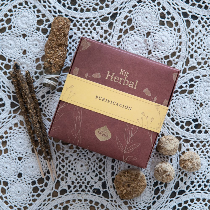 Herbal Purifying Kit i gruppen Hem & Själ / Ritual & Ceremoni / Rökelse, Ljus & Dofter hos Rawfoodshop Scandinavia AB (71-01)