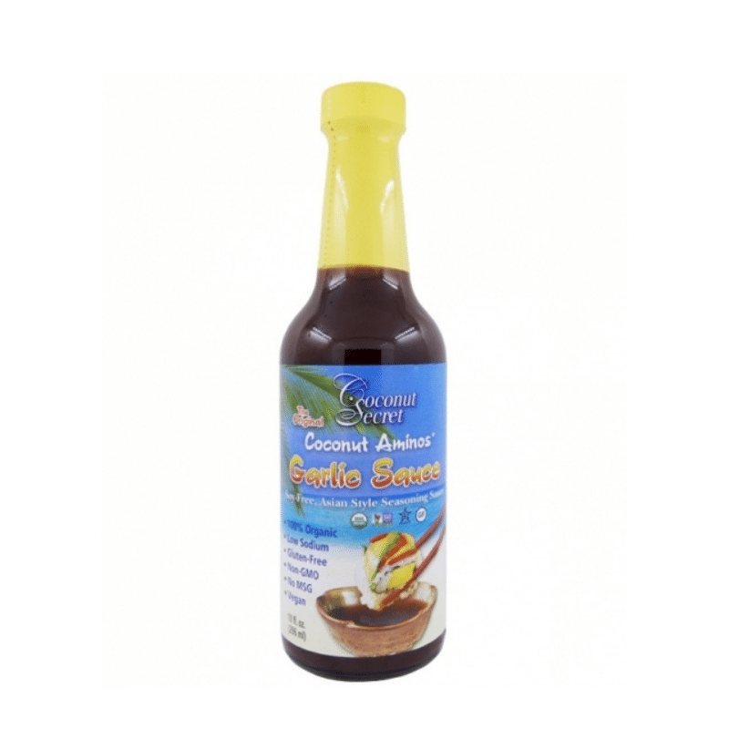 Coconut Secrets Coconut Garlic Aminos 296ml i gruppen Råvaror & Dryck / Skafferiet / Smaksättning hos Rawfoodshop Scandinavia AB (739)