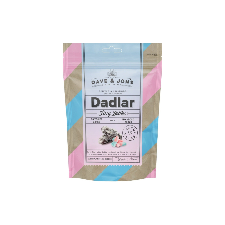 Dadlar Fizzy Bottles 125g i gruppen Råvaror & Dryck / Frukt & Bär / Dadlar hos Rawfoodshop Scandinavia AB (800013547)