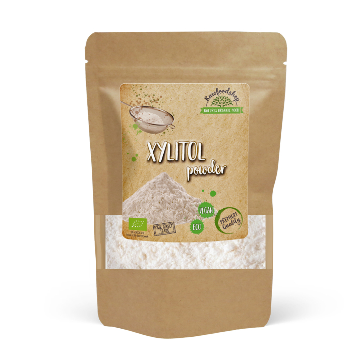 Xylitol Pulver EKO 500g i gruppen Råvaror & Dryck / Bak & Matlagning / Sötning / Xylitol hos Rawfoodshop Scandinavia AB (8070-1)