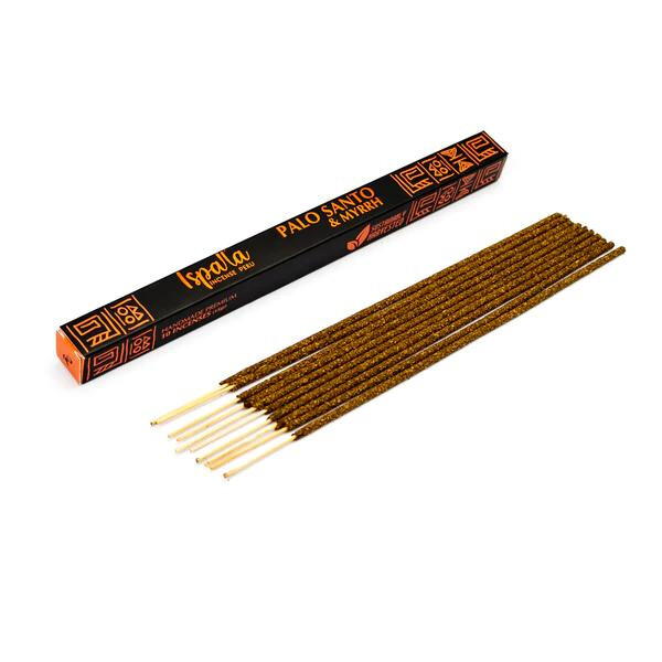 Ispalla Palo Santo & Myrra Rökelse i gruppen Hem & Själ / Ritual & Cermoni / Rökelse, Ljus & Dofter hos Rawfoodshop Scandinavia AB (9573)