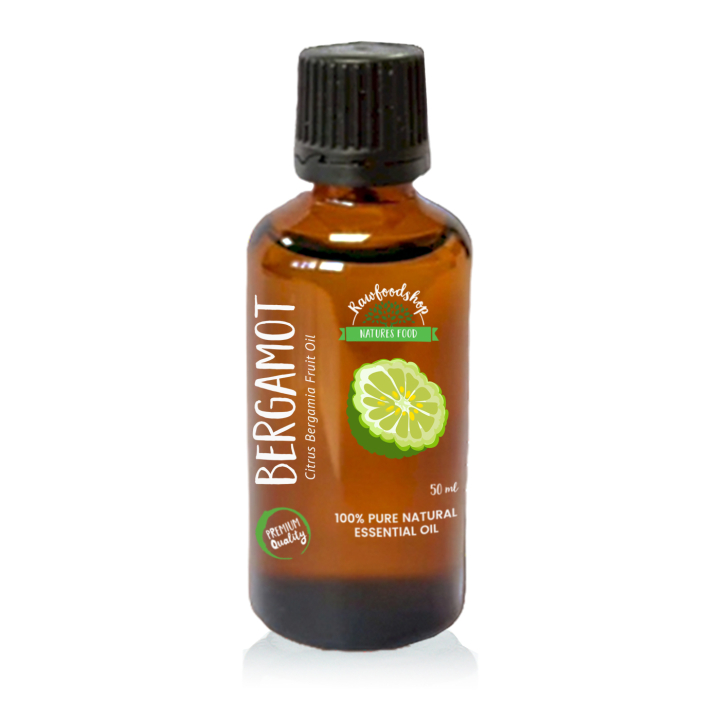 Bergamott Eterisk Olja 50ml i gruppen Hud & Kropp / Naturlig DIY / Eteriska oljor hos Rawfoodshop Scandinavia AB (9600-1)