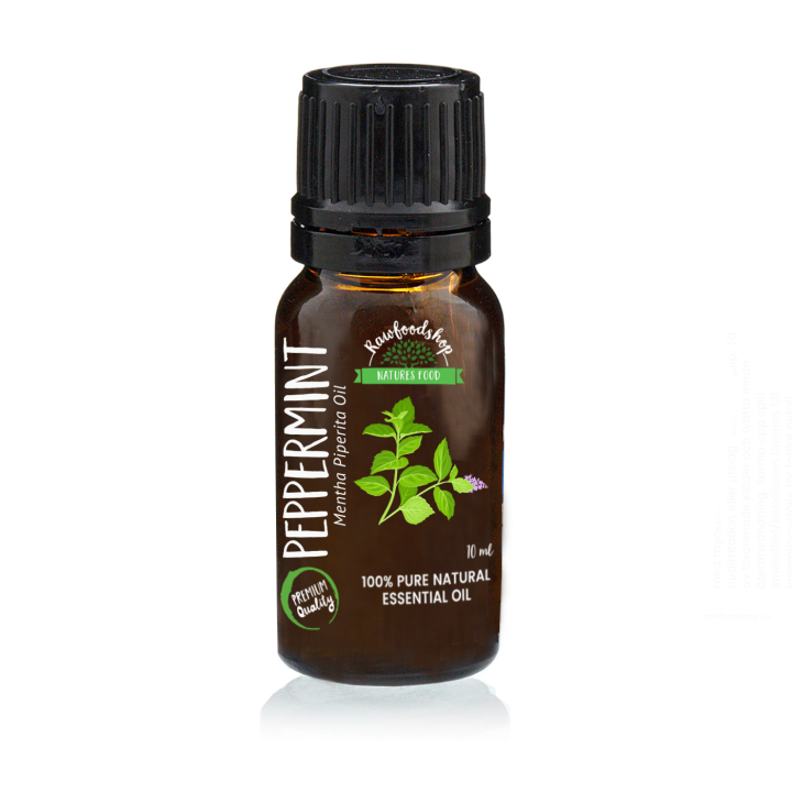 Pepparmynta Eterisk Olja 10ml i gruppen Kroppsvård / DIY Råvaror / Eteriska Oljor hos Rawfoodshop Scandinavia AB (9615)