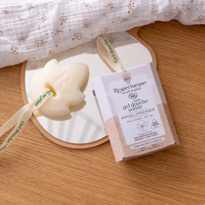 Solid Soap Hypoallergenique 75g i gruppen Kroppsvård / Färdiga produkter / Hudvård hos Rawfoodshop Scandinavia AB (988612)