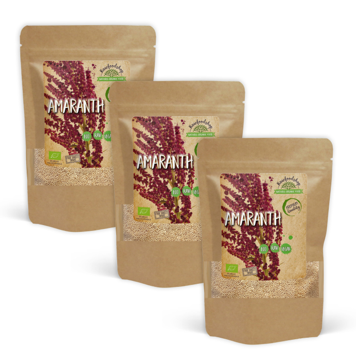 Amarant EKO 500g x 3 paket i gruppen Råvaror & Dryck / Hälsokost / Frön hos Rawfoodshop Scandinavia AB (AB043-SET3)