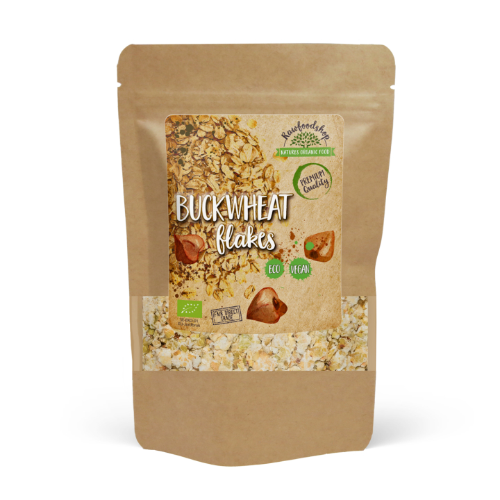 Boveteflakes EKO 500g i gruppen Råvaror & Dryck / Bak & Matlagning / Gryn & Flakes hos Rawfoodshop Scandinavia AB (AB044)