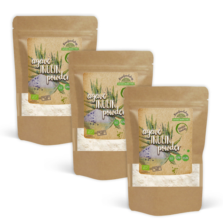 Agave Inulin EKO 125g x 3 paket i gruppen Råvaror & Dryck / Bakning / Sötning hos Rawfoodshop Scandinavia AB (AGI10-SET3)