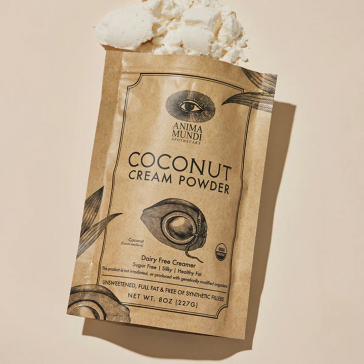 Anima Mundi Coconut Cream Pulver 227g i gruppen Råvaror & Dryck / Nötter / Kokos hos Rawfoodshop Scandinavia AB (AM026)