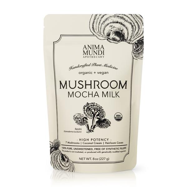 Anima Mundi Mushroom Mocha Milk 227g i gruppen Hälsa / Användningsområde / Hjärta & Kärl hos Rawfoodshop Scandinavia AB (AM046)
