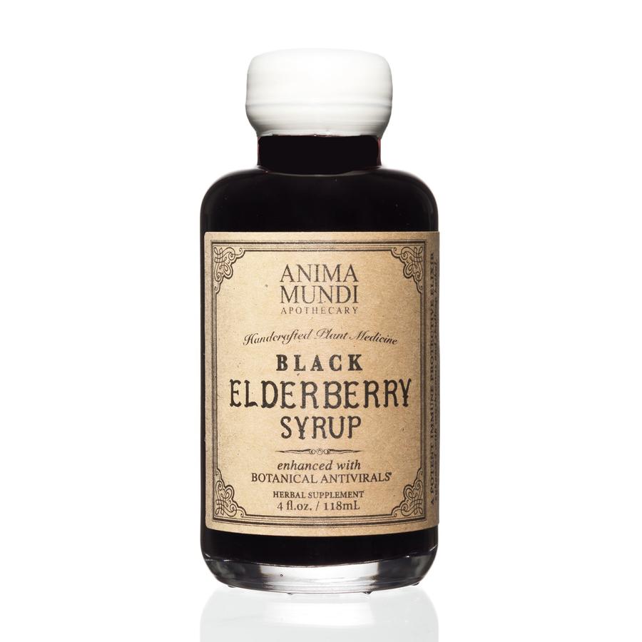 Anima Mundi Black Elderberry Syrup 118ml i gruppen Hälsa / Användningsområde / Hjärta & Kärl hos Rawfoodshop Scandinavia AB (AM059)