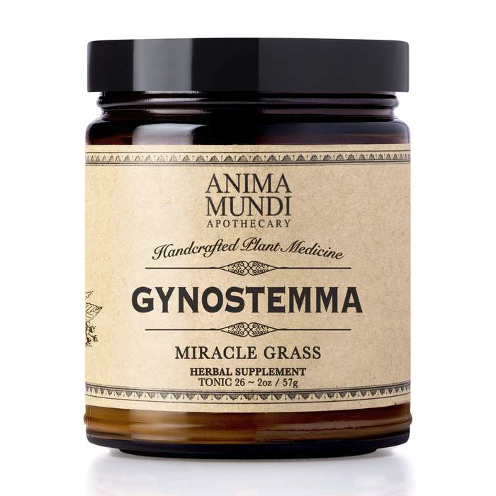 Anima Mundi Gynostemma 57g i gruppen Hälsa / Användningsområde / Hjärna & Minne hos Rawfoodshop Scandinavia AB (AM065)