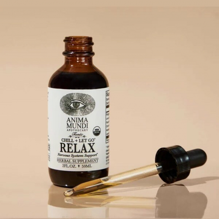 Anima Mundi Organic Relax 59ml i gruppen Hälsa / Örter, Alger & Svampar / Örter hos Rawfoodshop Scandinavia AB (AM095)