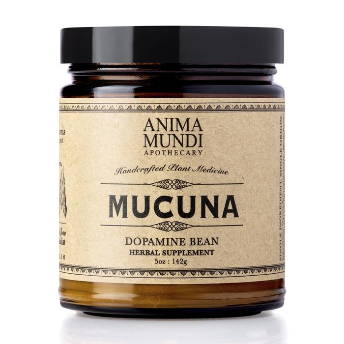 Anima Mundi Mucuna 142g i gruppen Hälsa / Örter, Alger & Svampar / Örter hos Rawfoodshop Scandinavia AB (ANIMA14-1)