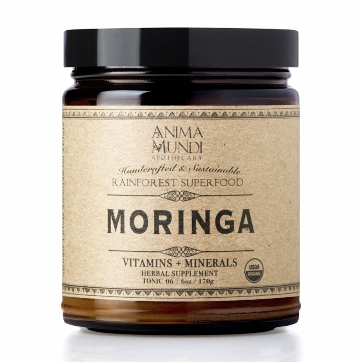Anima Mundi Moringa 128g i gruppen Hälsa / Användningsområde / Antioxidanter hos Rawfoodshop Scandinavia AB (ANIMA14)