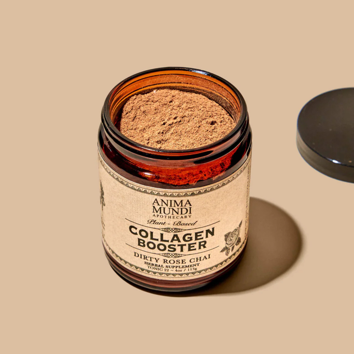 Anima Mundi Collagen Booster Dirty Rose Chai 113g i gruppen Hälsa / Kosttillskott / Kollagen hos Rawfoodshop Scandinavia AB (ANIMA6)