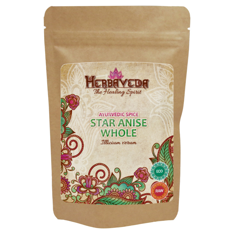 Stjärnanis EKO 25g i gruppen Råvaror & Dryck / Skafferiet / Kryddor hos Rawfoodshop Scandinavia AB (B030561-25)