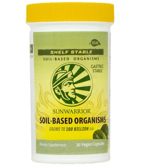 Sunwarrior Soil-based Organisms 30 kaps i gruppen Hälsa / Kosttillskott / Mjölksyrabakterier hos Rawfoodshop Scandinavia AB (B1218)