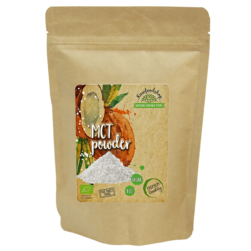 MCT Pulver EKO 250g i gruppen Råvaror & Dryck / Drycker hos Rawfoodshop Scandinavia AB (B21003105-1)