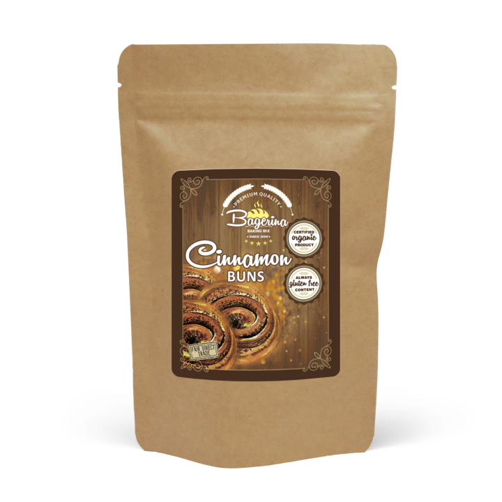 Bakmix Kanelbullar EKO 375g i gruppen Råvaror & Dryck / Bak & Matlagning / Bakmixar hos Rawfoodshop Scandinavia AB (BAG005050)