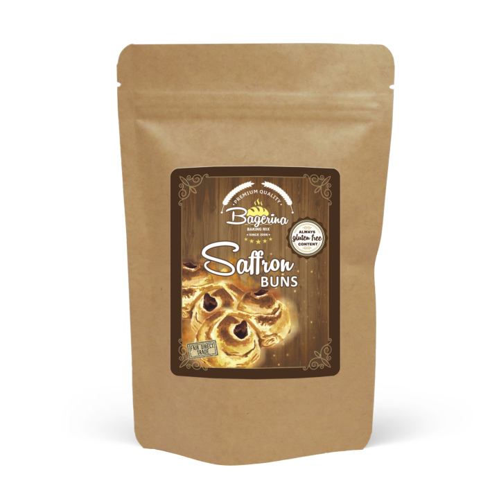 Bakmix Lussekatter 180g i gruppen Råvaror & Dryck / Bak & Matlagning / Bakmixar hos Rawfoodshop Scandinavia AB (BAGLCHF001)