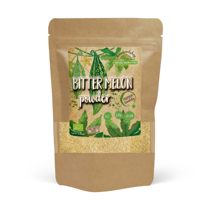 Bittermelon EKO 100g i gruppen OUTLET 20-80% / Frukt & Bär 30-60% / Frukt & Bär 30% hos Rawfoodshop Scandinavia AB (BIT01)