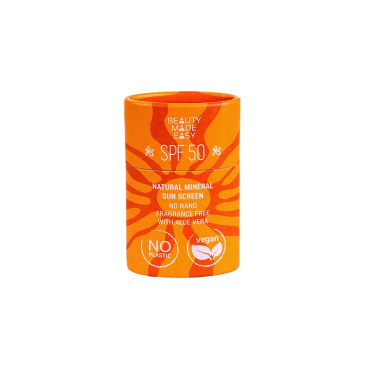 Solstift Ansikte SPF 50 30g i gruppen Hud & Kropp / Ansikte / Solskydd hos Rawfoodshop Scandinavia AB (BMESPF50)