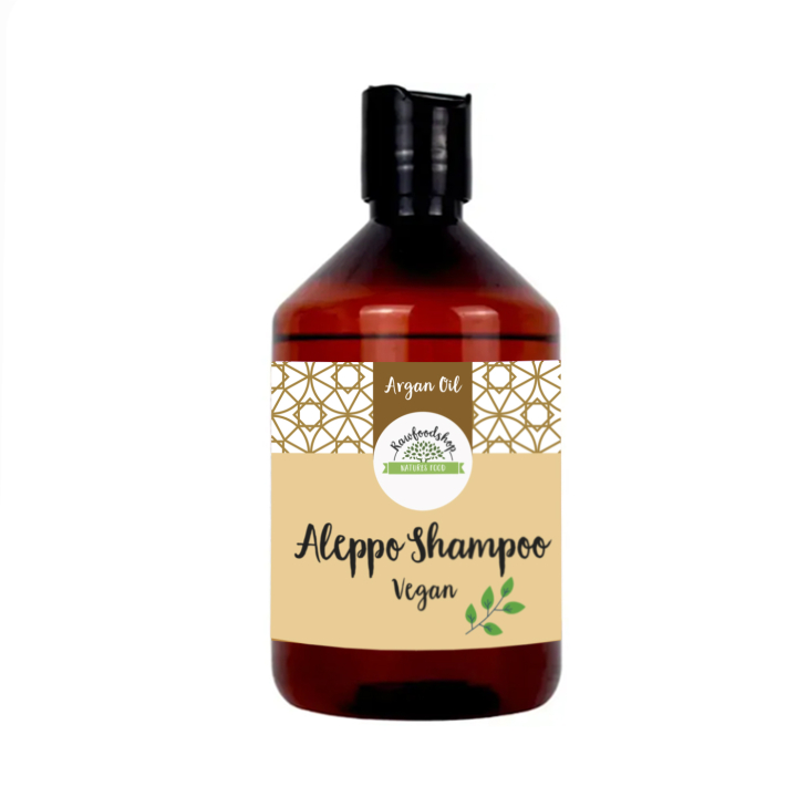Aleppo Schampo Arganolja 500ml i gruppen Hud & Kropp / Hår / Schampo & Balsam hos Rawfoodshop Scandinavia AB (BN13060)