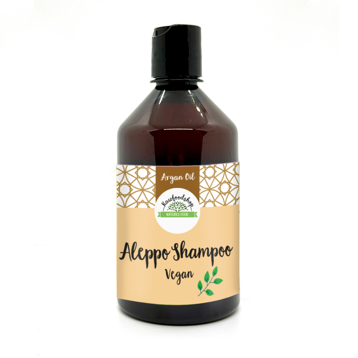 Aleppo Schampo Arganolja 500ml i gruppen Hud & Kropp / Hår / Schampo & Balsam hos Rawfoodshop Scandinavia AB (BN13060)