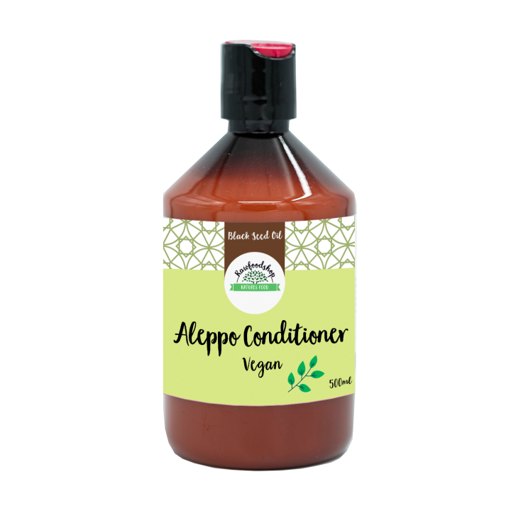 Aleppo Balsam Svartkumminolja 500ml i gruppen Hud & Kropp / Hår / Schampo & Balsam hos Rawfoodshop Scandinavia AB (BN1344)