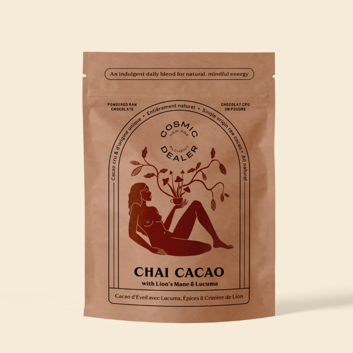 Chokladdryck Lionsmane & Lucuma EKO 120g i gruppen Råvaror & Dryck / Drycker hos Rawfoodshop Scandinavia AB (CALU-CHAI)