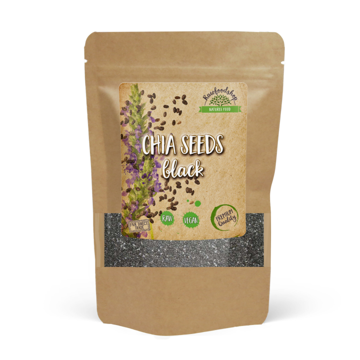 Chiafrön Svarta 1kg i gruppen Råvaror & Dryck / Hälsokost / Frön hos Rawfoodshop Scandinavia AB (CHISVA-1)