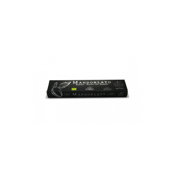 Mandel Nougat RAW EKO 200g i gruppen Råvaror & Dryck / Godis & Choklad / Choklad & Bars hos Rawfoodshop Scandinavia AB (CRUDO06)