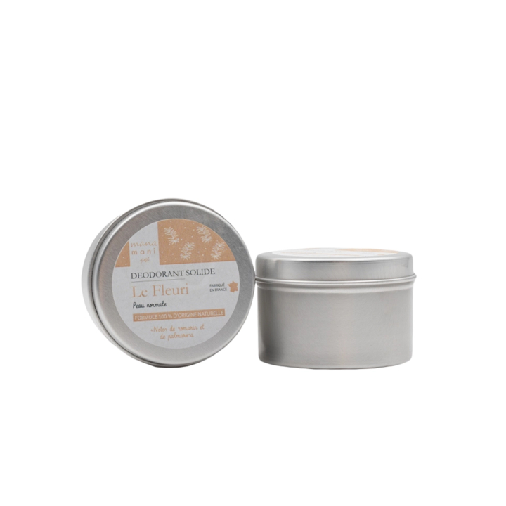 Solid Deodorant Le Fleuri 40g i gruppen Hud & Kropp / Kropp / Deodorant hos Rawfoodshop Scandinavia AB (DEOFLE-BO)