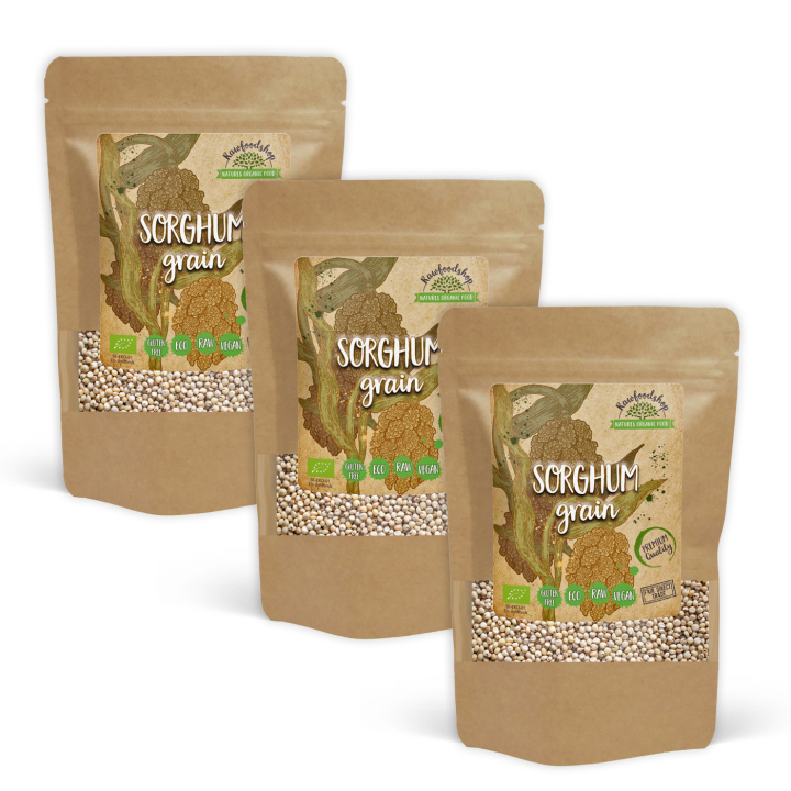 Durra Korn EKO 1kg x 3 paket i gruppen Råvaror & Dryck / Skafferiet / Ris & Korn hos Rawfoodshop Scandinavia AB (DUKO10-SET3)
