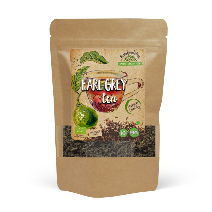 Earl Grey Te EKO 100g i gruppen Råvaror & Dryck / Drycker / Teer hos Rawfoodshop Scandinavia AB (EGT10)