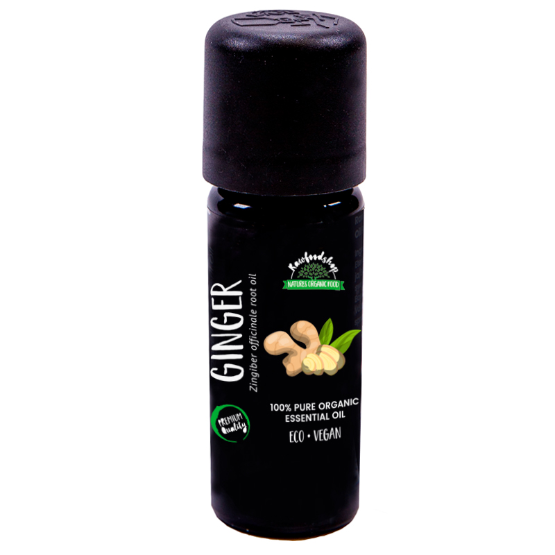 Ingefära Eterisk Olja 30ml i gruppen Kroppsvård / DIY Råvaror / Eteriska Oljor hos Rawfoodshop Scandinavia AB (EO08-1)
