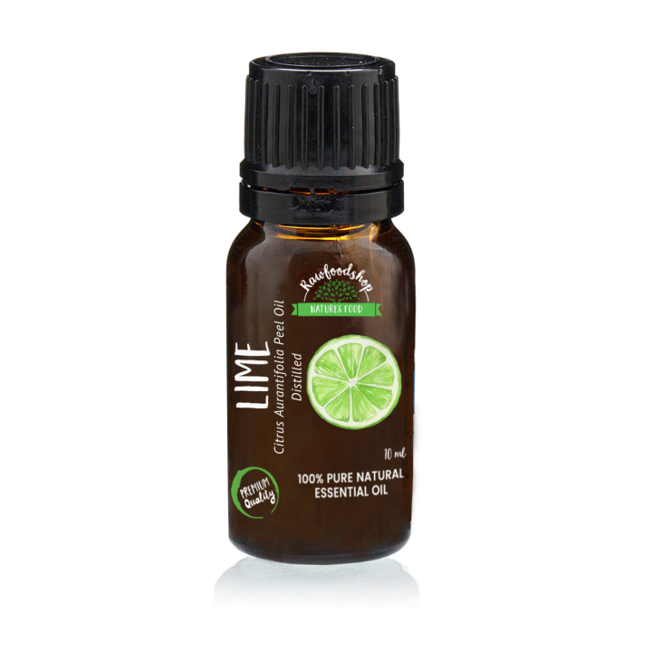 Lime Eterisk Olja 10ml i gruppen Kroppsvård / DIY Råvaror / Eteriska oljor hos Rawfoodshop Scandinavia AB (EOUL-29)