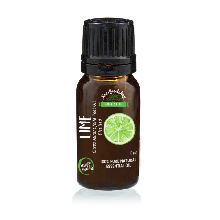 Lime Eterisk Olja 10ml i gruppen Hud & Kropp / Naturlig DIY / Eteriska oljor hos Rawfoodshop Scandinavia AB (EOUL-29)