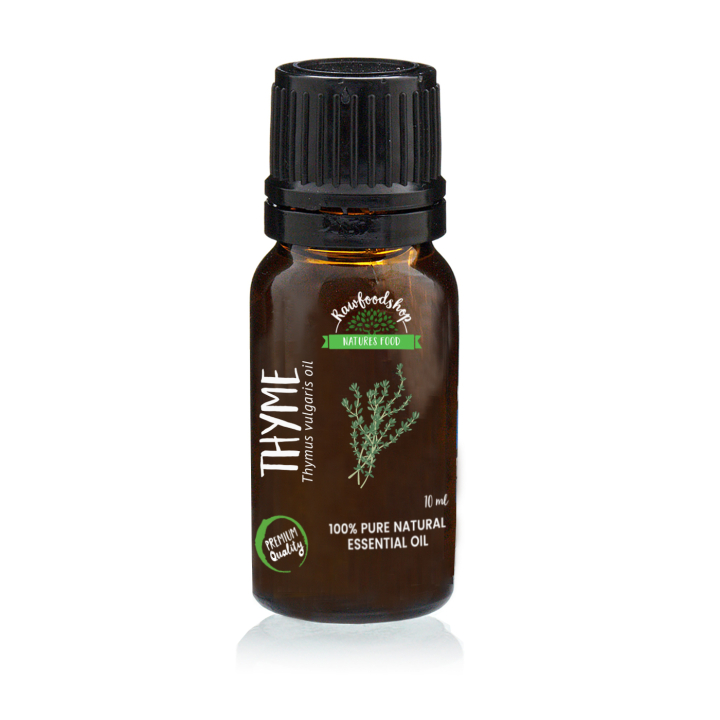 Timjan Eterisk Olja 10ml i gruppen Hud & Kropp / Naturlig DIY / Eteriska oljor hos Rawfoodshop Scandinavia AB (EOUL-46)
