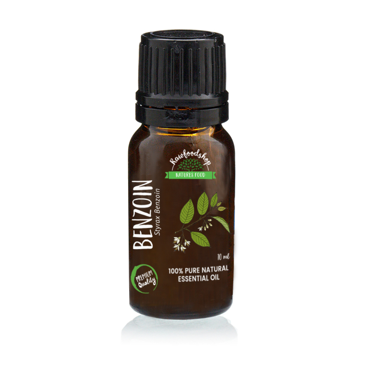 Benzoin Eterisk Olja 10ml i gruppen Kroppsvård / DIY Råvaror / Eteriska oljor hos Rawfoodshop Scandinavia AB (EOUL-59)