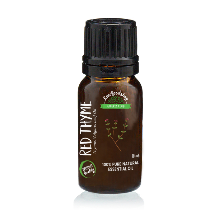 Röd Timjan Eterisk Olja 10ml i gruppen Hud & Kropp / Naturlig DIY / Eteriska oljor hos Rawfoodshop Scandinavia AB (EOUL-92)