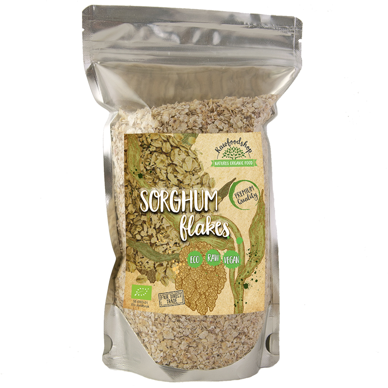 Durra Flakes EKO 1kg i gruppen Råvaror & Dryck / Bak & Matlagning / Gryn & Flakes hos Rawfoodshop Scandinavia AB (FLAKE011)